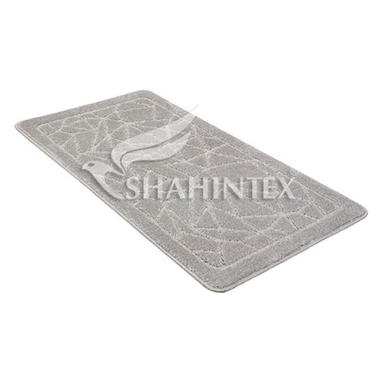 Коврик для ванной PP 001 50*80 серый 50 Шахинтекс (15)