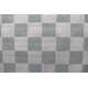 Клеенка ПВХ тканевая основа 1,37*20 м 0,02 мм серо-бежевая шахматка Baizheng (1/1)