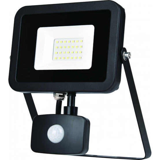 Прожекторы Eco  ЭРА LPR-30-4000К-М-SEN SMD Eco Slim 30Вт 2100Лм 4000K 184х232 рамка, накл.кр., сенсо