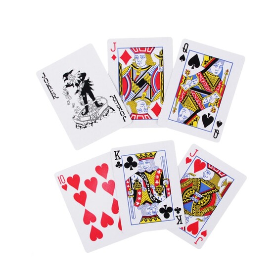 LDGames Набор для игры в покер, 7х4,2х14 см, 24 фишки + дилер+ карты, пластик, бумага