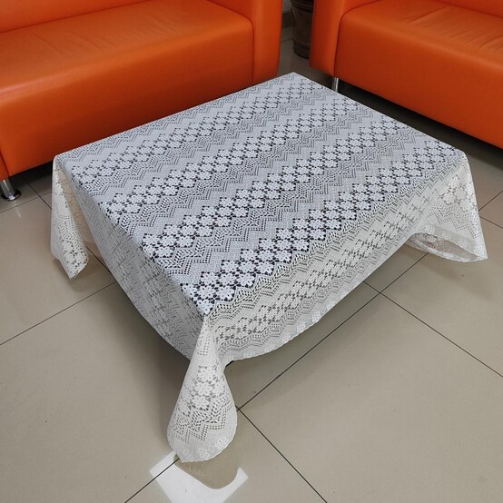 Клеенка ПВХ без основы ажурная 1,37*20 м 0,4 мм рис BZ-NI003VP Margo Baizheng (1/2) Клеенка ПВХ без основы ажурная 1,37*20 м 0,4 мм рис BZ-NI003VP Margo Baizheng (1/2)