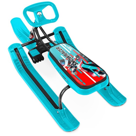 Снегокат металлический h-380 мм до 100 кг kids sportbike черный карказ Тимка спорт 1+ Nika (1/1)