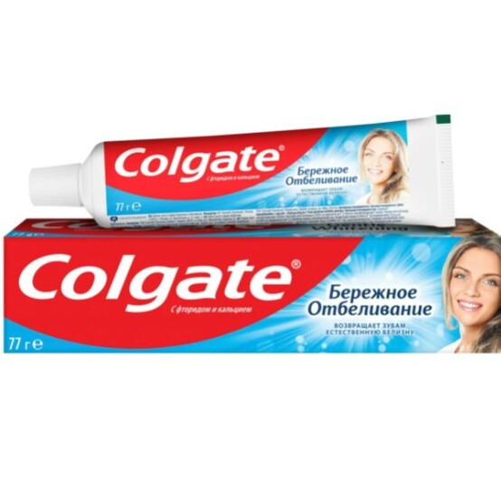 З/П COLGATE бережное отбеливание 50мл/76г