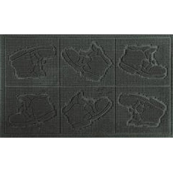 PIN MAT, Коврик резиновый 40*60 (Ботинки) (25)