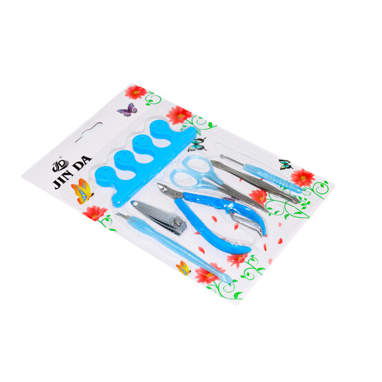 Набор маникюрный 7 пр 22*15*0,8 см блистер Baizheng (1/480)