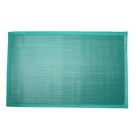Коврик придверный BAIZHENG "Zig-Zag" 60*90 зеленый (Bay) (30)