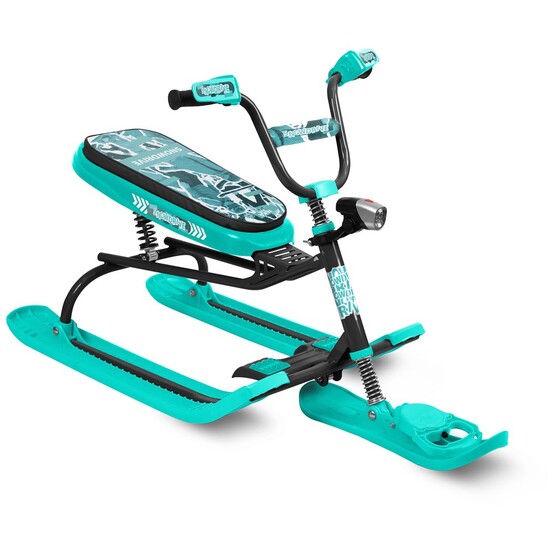 Снегокат металлический h-400 мм до 100 кг черный Snowdrive Nika (1/1)