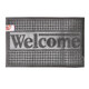 Коврик придверный BAIZHENG 40*60 (Welcome) черный (Bay) (40)