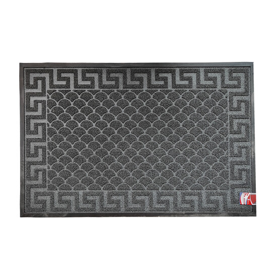 Коврик придверный BAIZHENG 80*120 (Welcome) черный (Bay) (20)