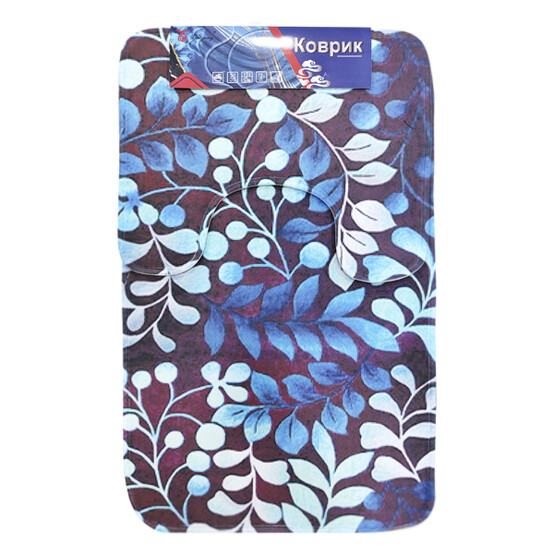 Коврик для ванной 50*80/50*40см виноградная лоза BZY0929-9 Baizheng (30)