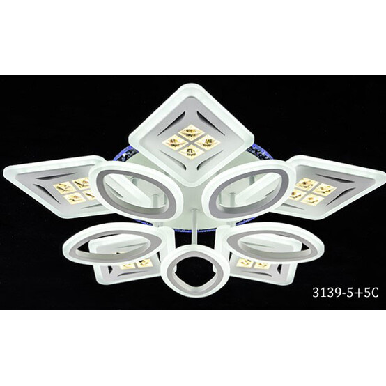 Люстра LED 3139-5+5C Люстра LED 3139-5+5C