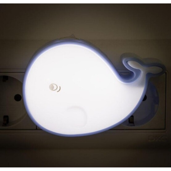 Лампа ночник 0,6 Вт 3 led Кит голубой EN-NL-7 Energy (1/100)