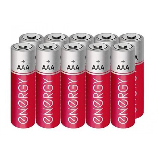Батарейка солевая ААА R03 упак 10 шт Energy (1/216) Батарейка солевая ААА R03 упак 10 шт Energy (1/216)