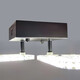 Бра светодиодный 1 плафон 24*30*8 см 36Вт 1120 LM 5м2 3 цвета черный Baizheng (1/20)