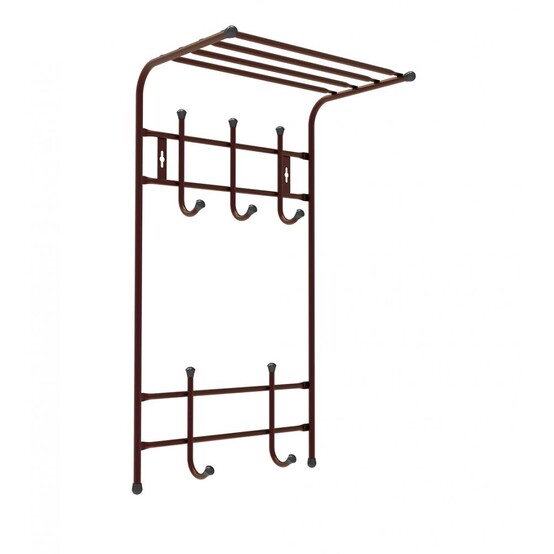 Вешалка настенная с полкой(5крючков) ВПТ5/А