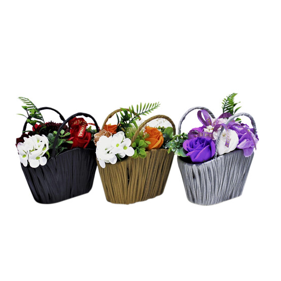 Букет из мыла в корзинке YD3981-11 Букет из мыла в корзинке YD3981-11