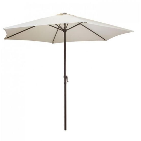 Зонт пляжный диаметр 270 см высота 240 см бежевый GU-01 Ecos (1/20)