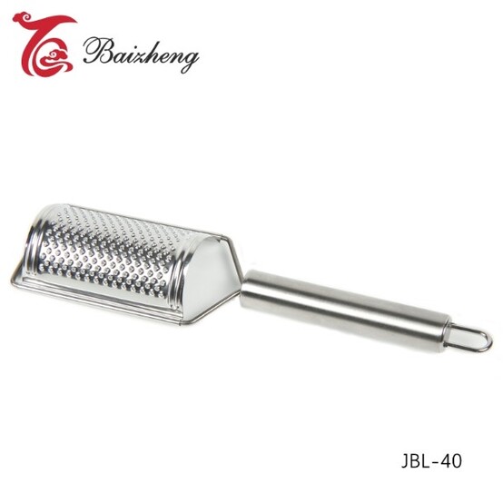 Терка нерж сталь 26 см плоская мелкая сталь ручка стальной JBL Baizheng (1/240) 