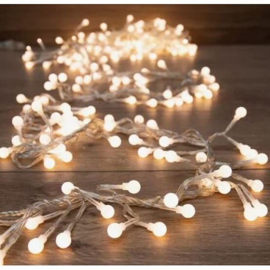 Гирлянда светодиодная 3 м 288 led 230 В мишура белый теплый Neon-night (1/24)