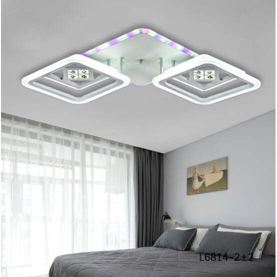 Люстра LED L6814-2+2 Люстра LED L6814-2+2