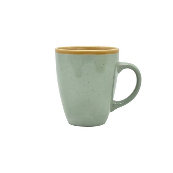 Кружка керамическая 360 мл Stone green Коралл (1/6) Кружка керамическая 360 мл Stone green Коралл (1/6)