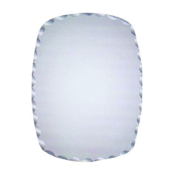 Зеркало Эко 600*450 овальное "рябь" (10) Y008