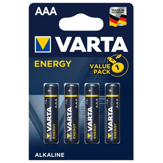 Элементы питания VARTA ENERGY AAA 4*BL (40)