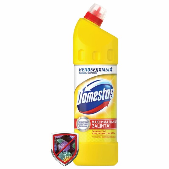 DOMESTOS густой 1л. Лимон DOMESTOS густой 1л. Лимон