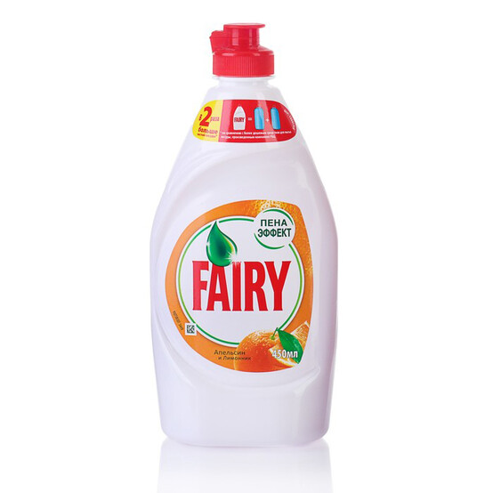 FAIRY Средство д/мытья посуды Апельсин и Лимонник 450мл FAIRY Средство д/мытья посуды Апельсин и Лимонник 450мл