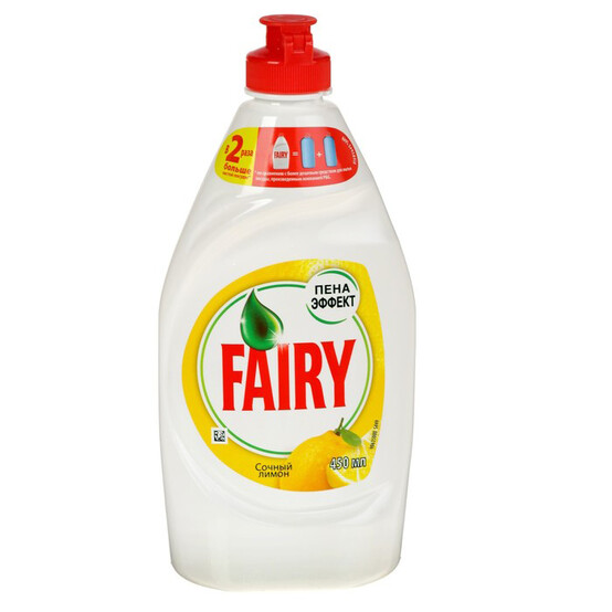FAIRY Средство д/мытья посуды Лимон 450мл FAIRY Средство д/мытья посуды Лимон 450мл