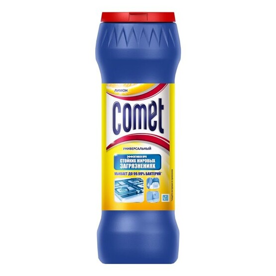 Comet чист. порошок Лимон Банка 475г Comet чист. порошок Лимон Банка 475г