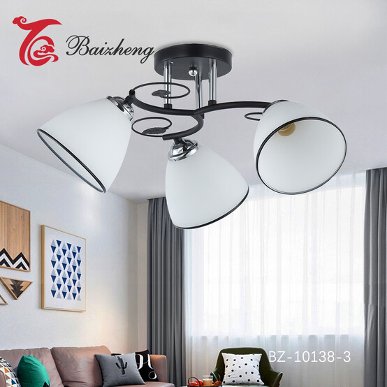 Акция! Люстра 3 плафона 49*24 см BZ-10138-3 Baizheng (1/6)