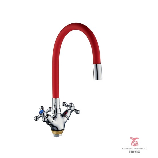 Смеситель для кухни 4020-SG-X02HS, красный