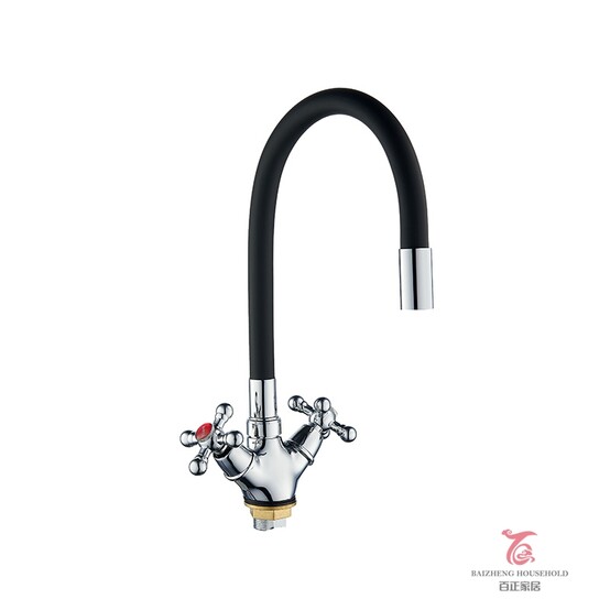 Смеситель для кухни 4020-SG-X02H-S, черный