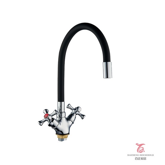 Смеситель для кухни 4020-SG-X04H-S, черный