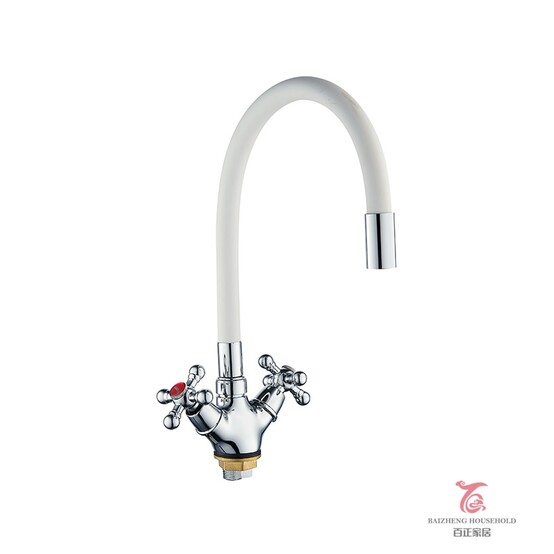 Смеситель для кухни 4020-SG-X04BS, белый